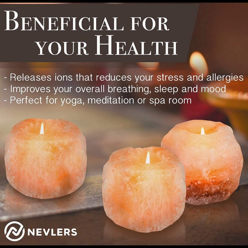 Salt Crystal Tea Light - Picture 4 of 4